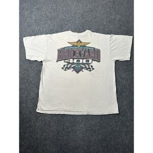Mens Graphic Racing Brickyard‎ 400 Indianapolis Speedway T Shirt, Size XXL